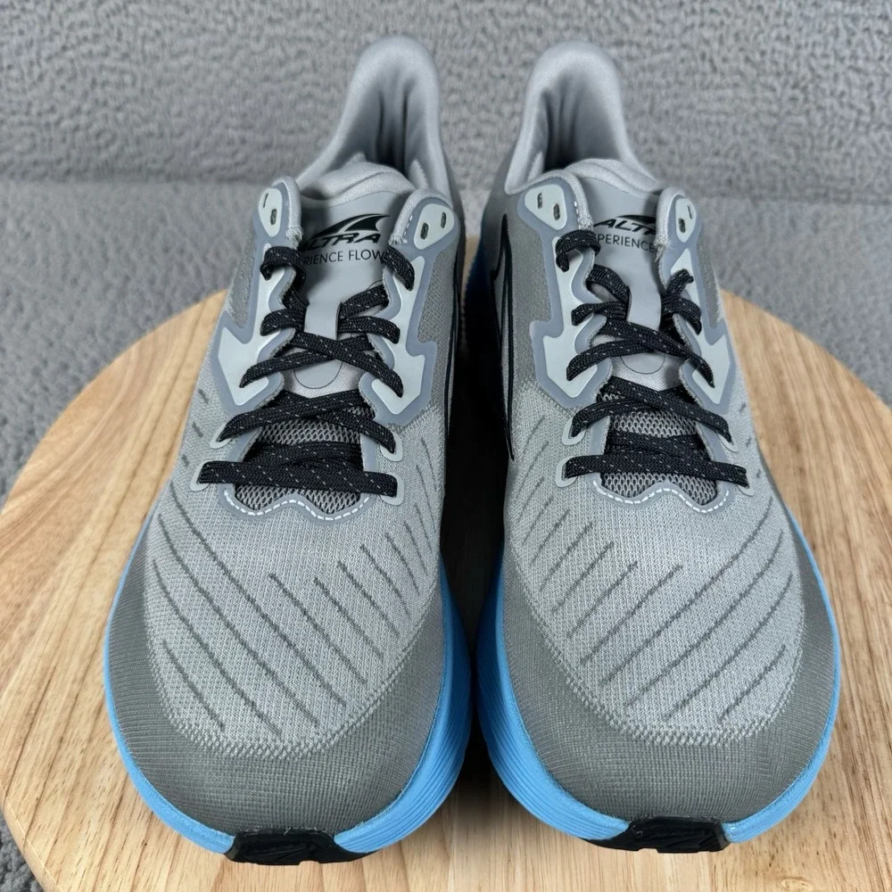 Altra Experience Flow Mens Size 10 Gray Blue Road‎  Running Shoes 4mm Drop